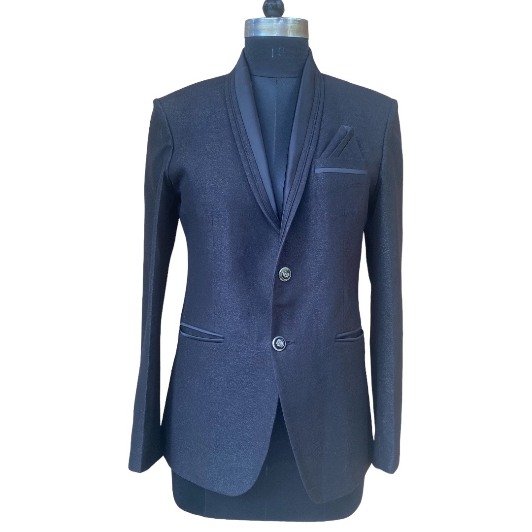 Black formal tuxedo blazer
