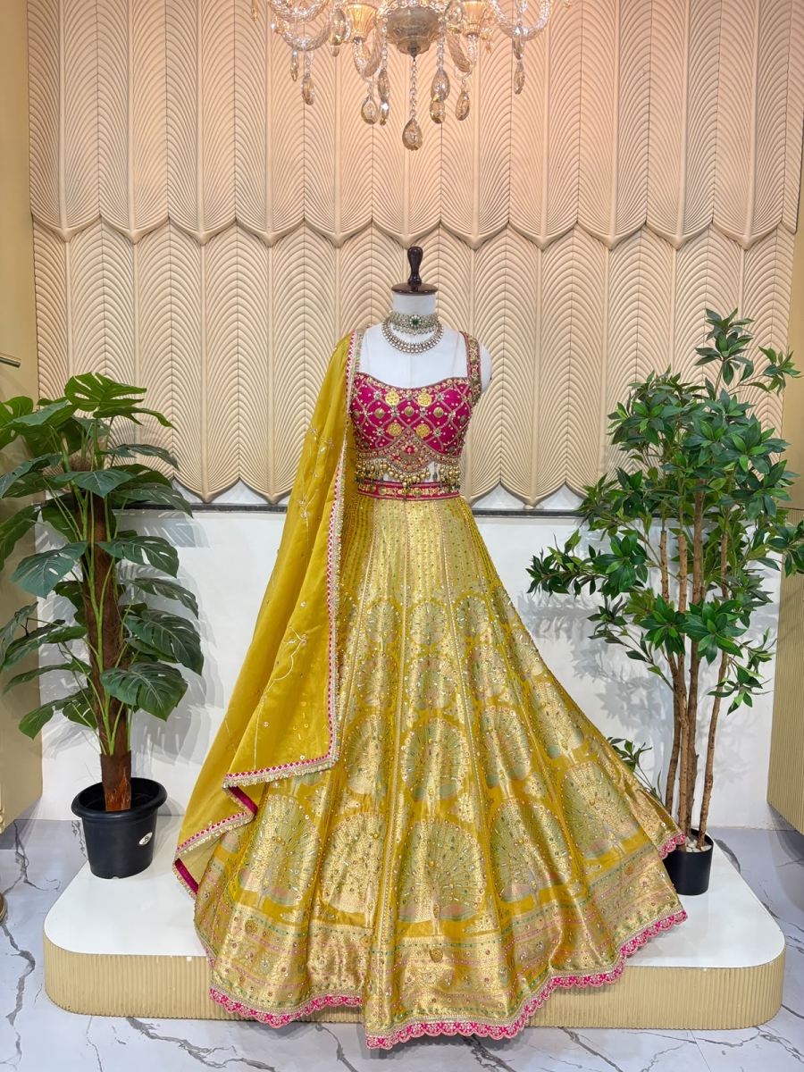 Yellow Lehenga