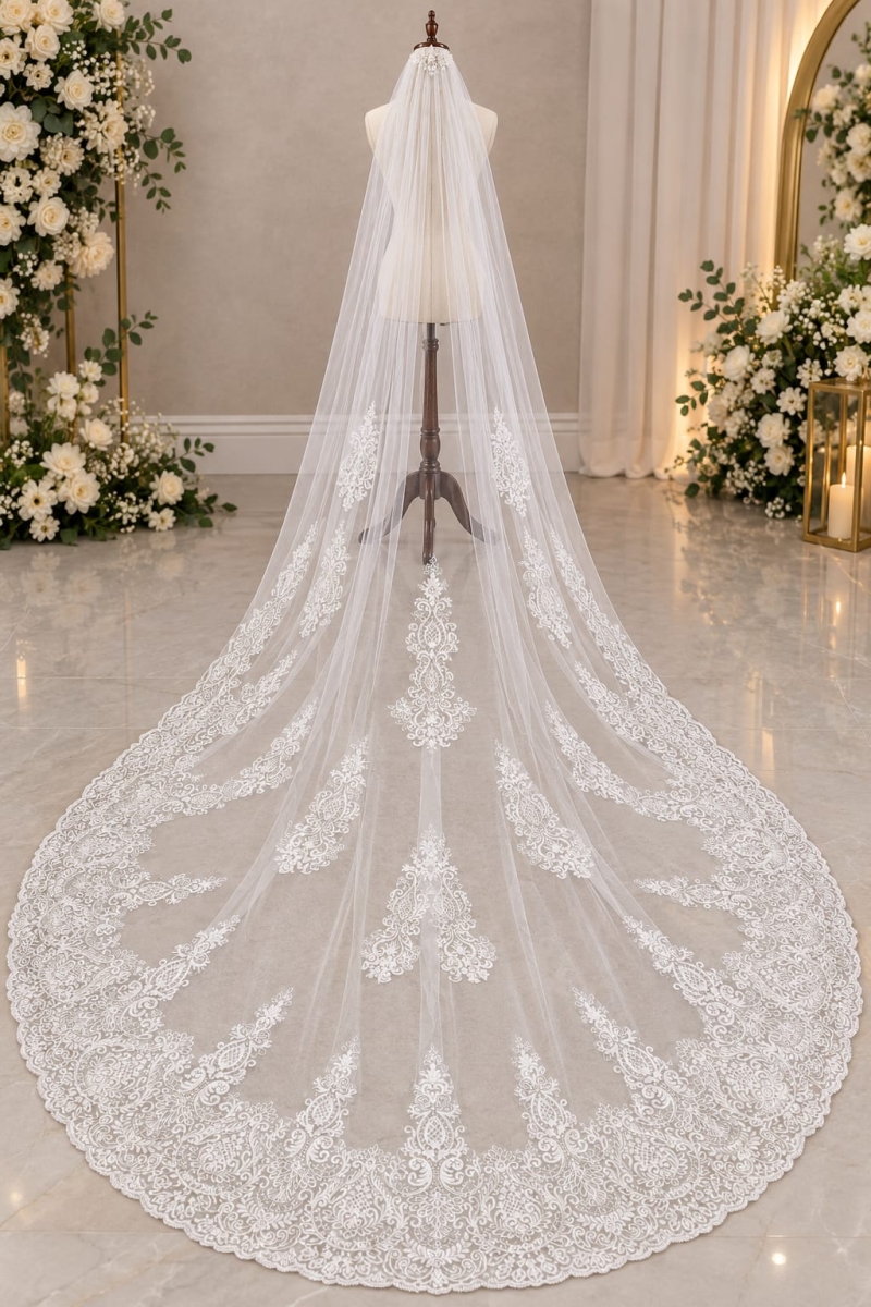 White bridal Trail