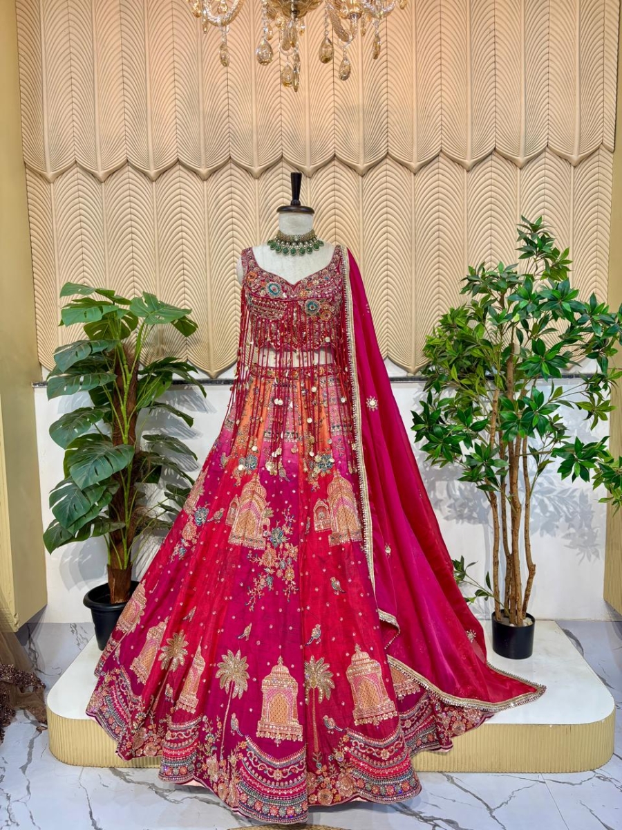 Multicolour Lehenga