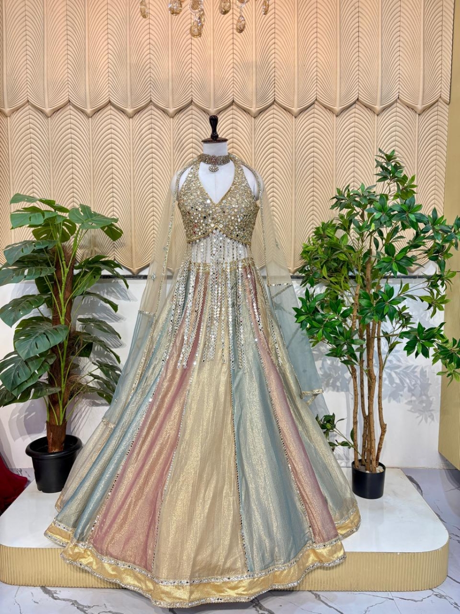 Pestal Multicolour Lehenga