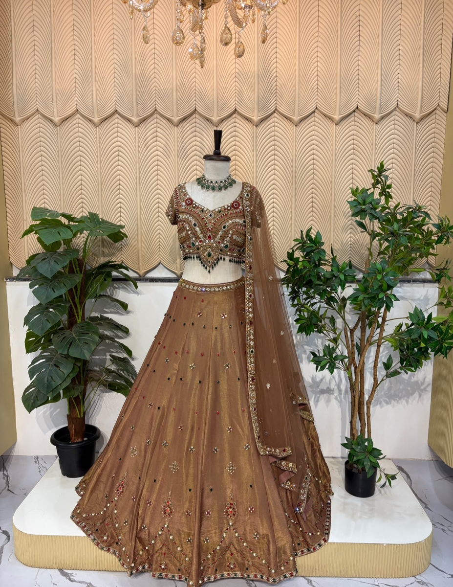 Copper Lehenga