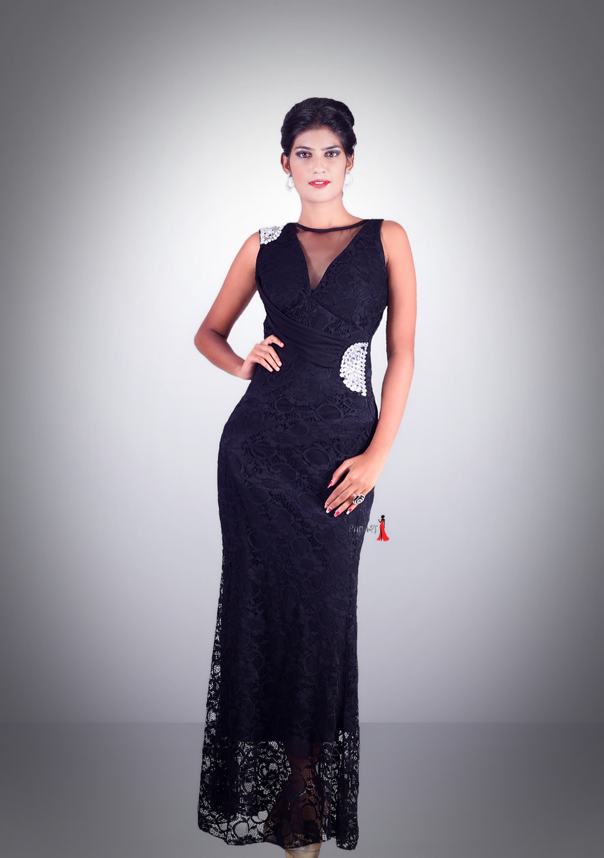 Black gown