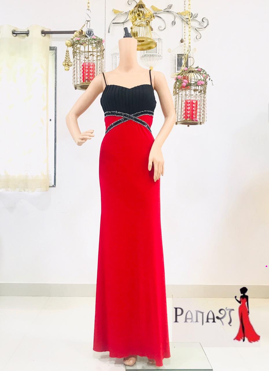 Red And Black Gown