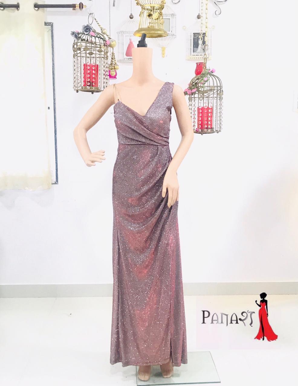 Shaded Pink Shimmer Gown