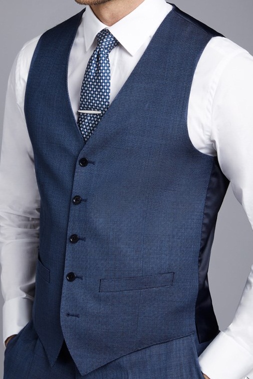 Blue Waist Coat 36