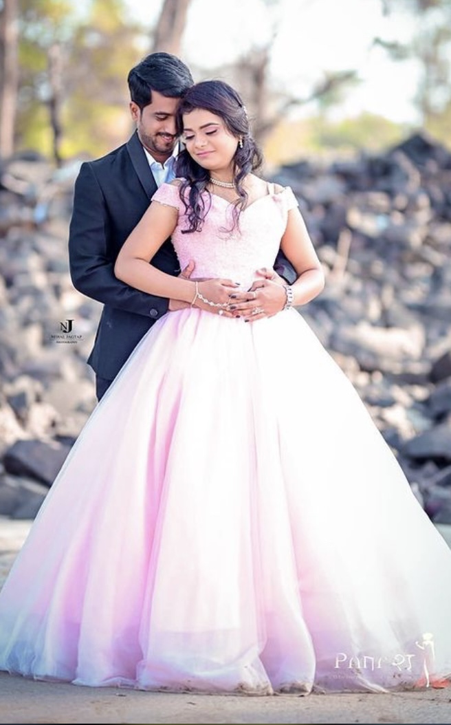 Baby Pink Ball Gown