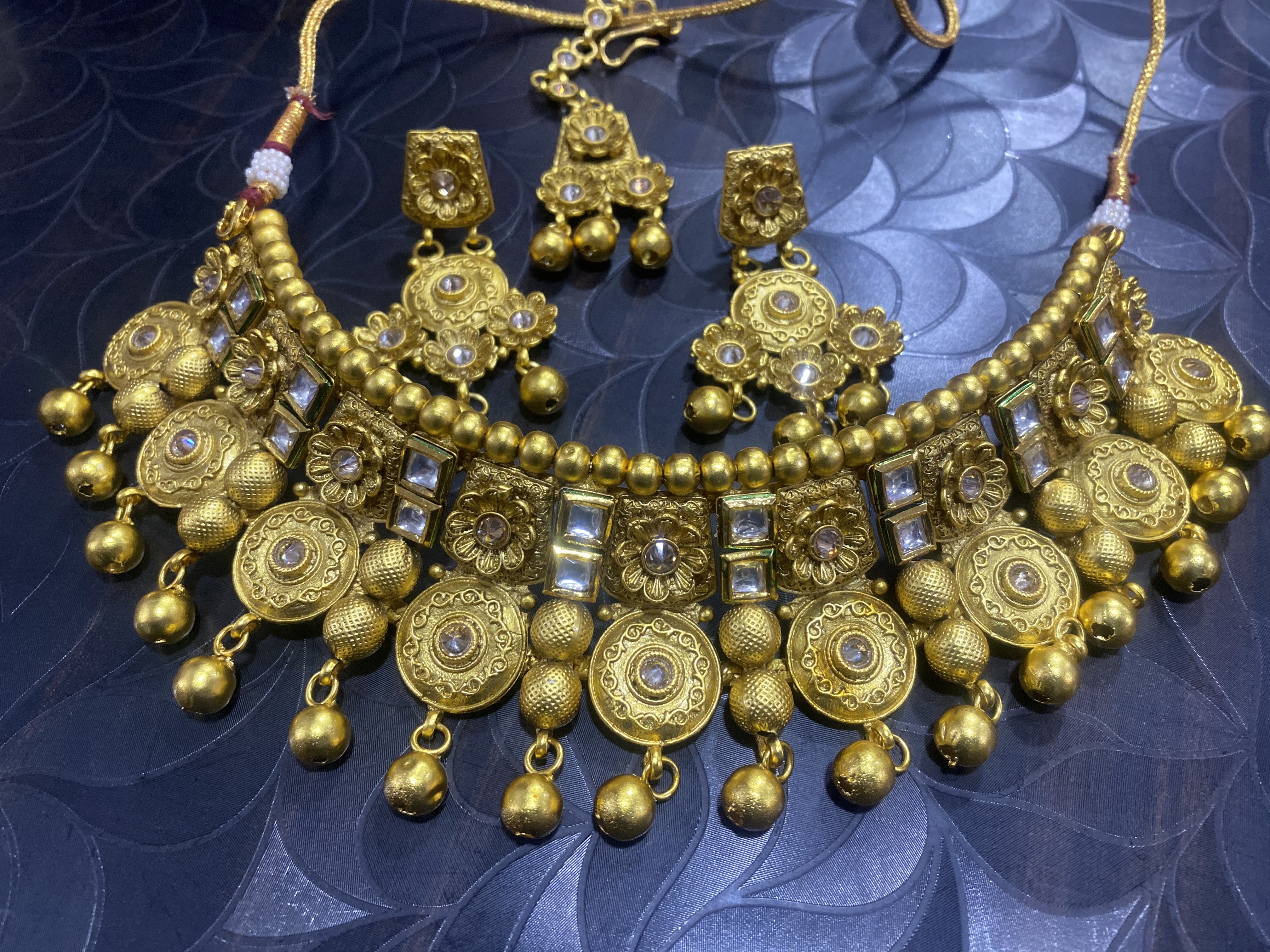 One Gram Chokar Bridal Set