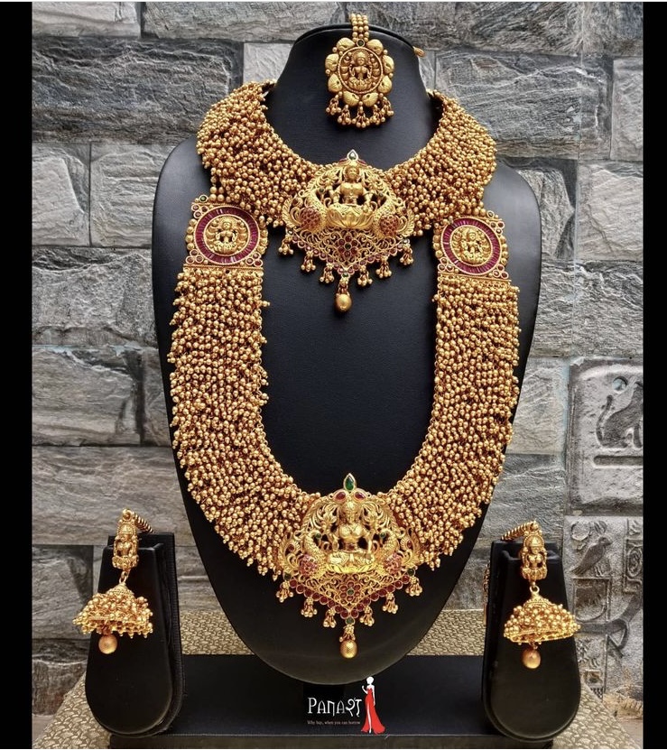 Golden South Indian Bridal Set one gram
