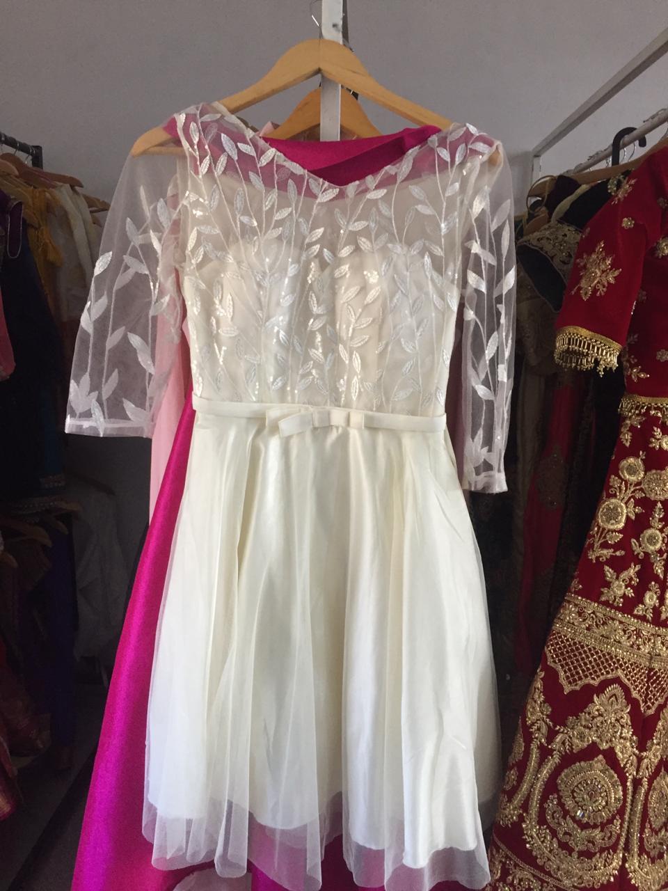 Chess  Black And White Trail Gown