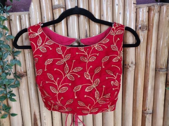 Maroon Blouse