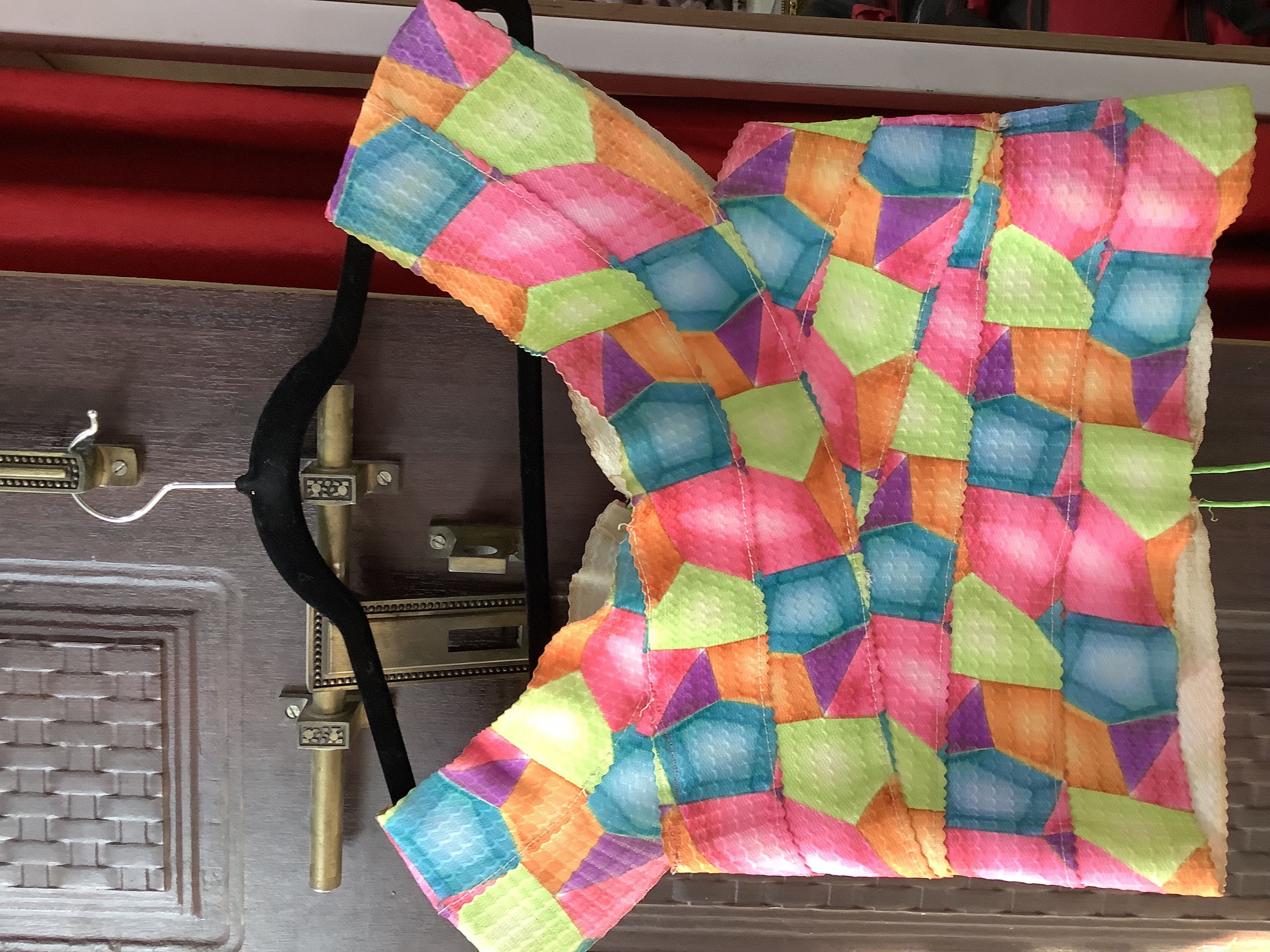 Multi Coloured Crop Top