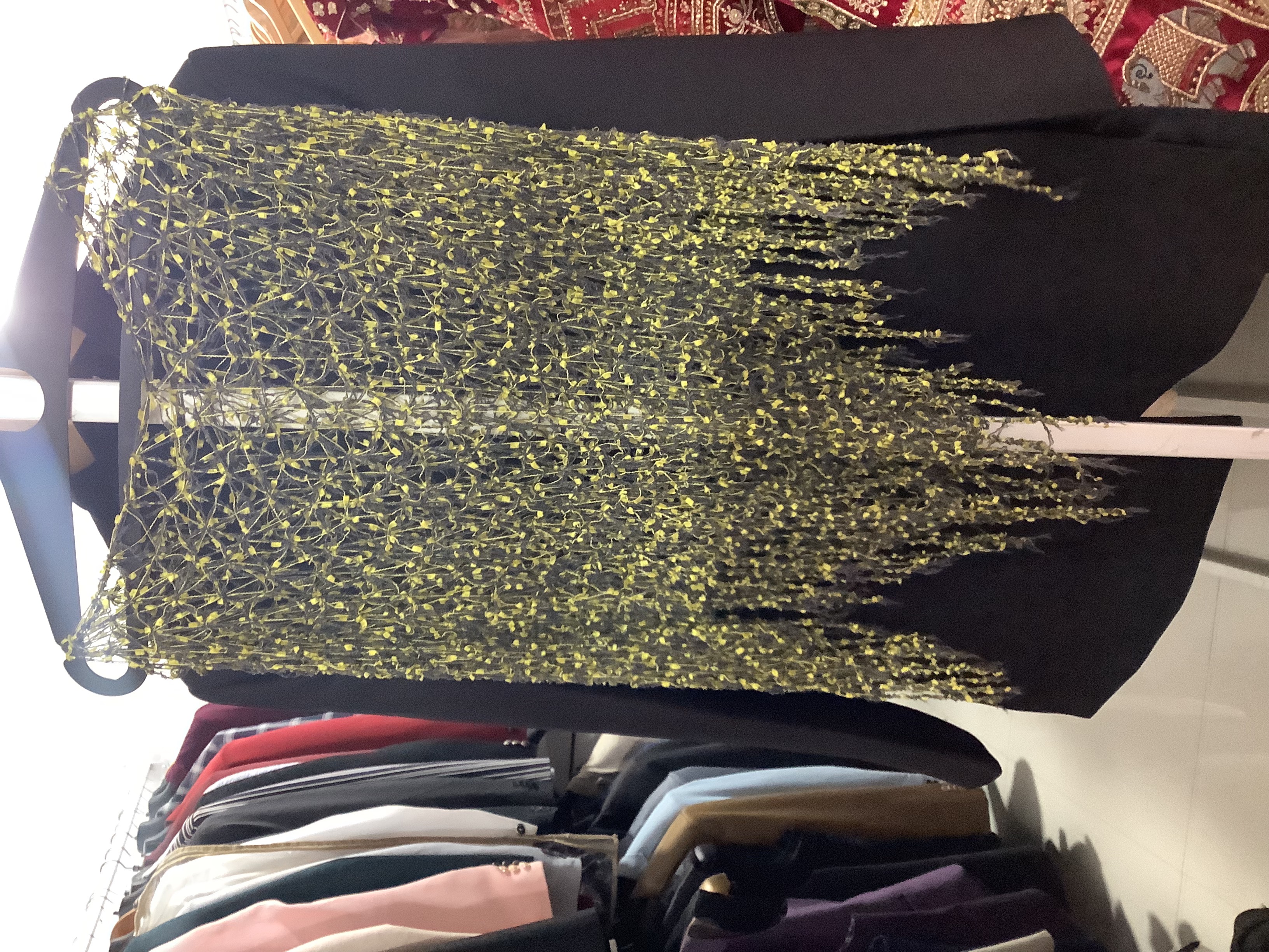 Green Black Cape