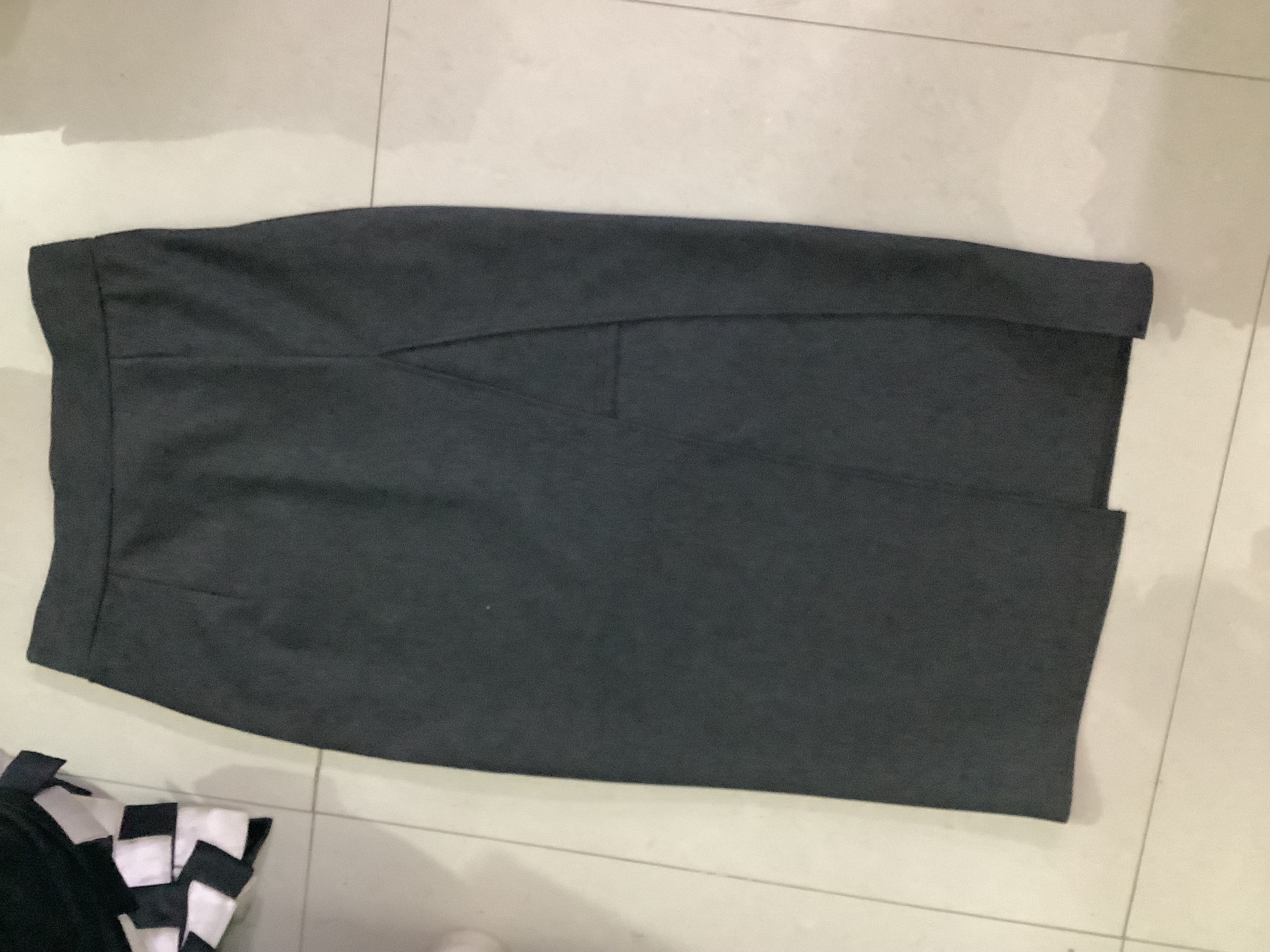 Grey Short Skirt