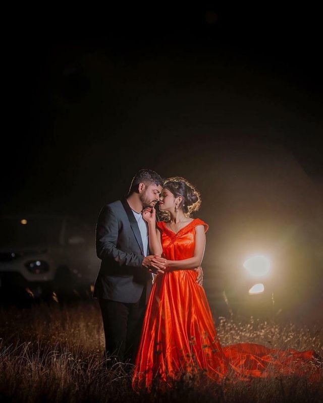 red new trail gown 