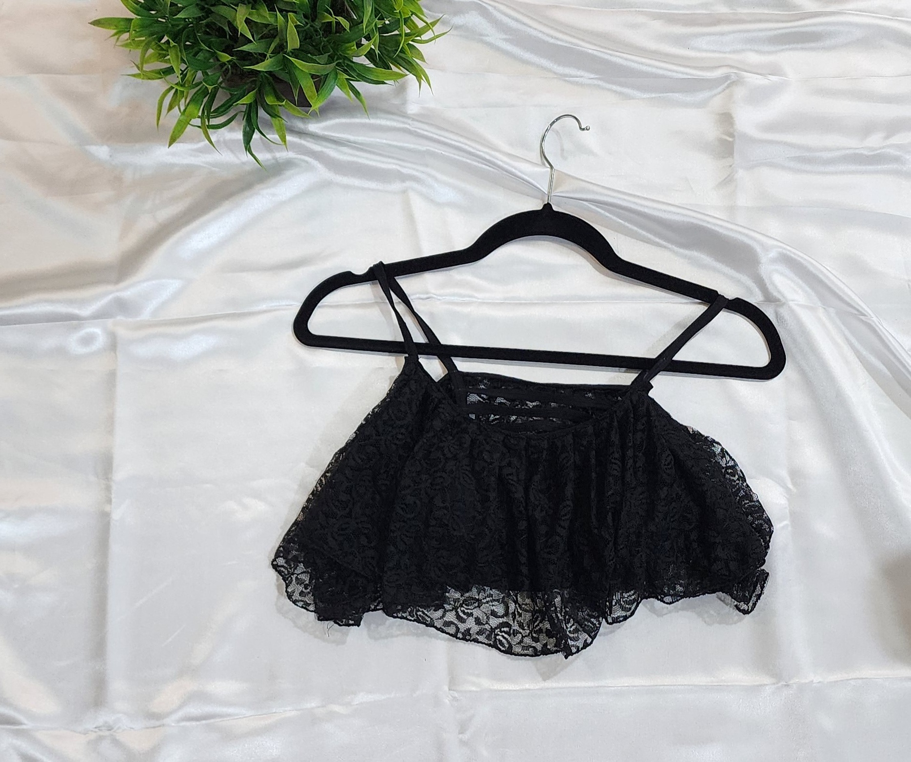 Black Crop Top