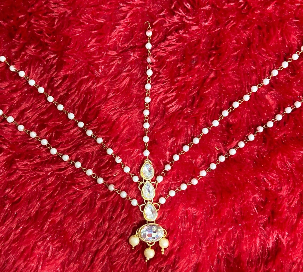 5 Layers moti kundan mangtika 