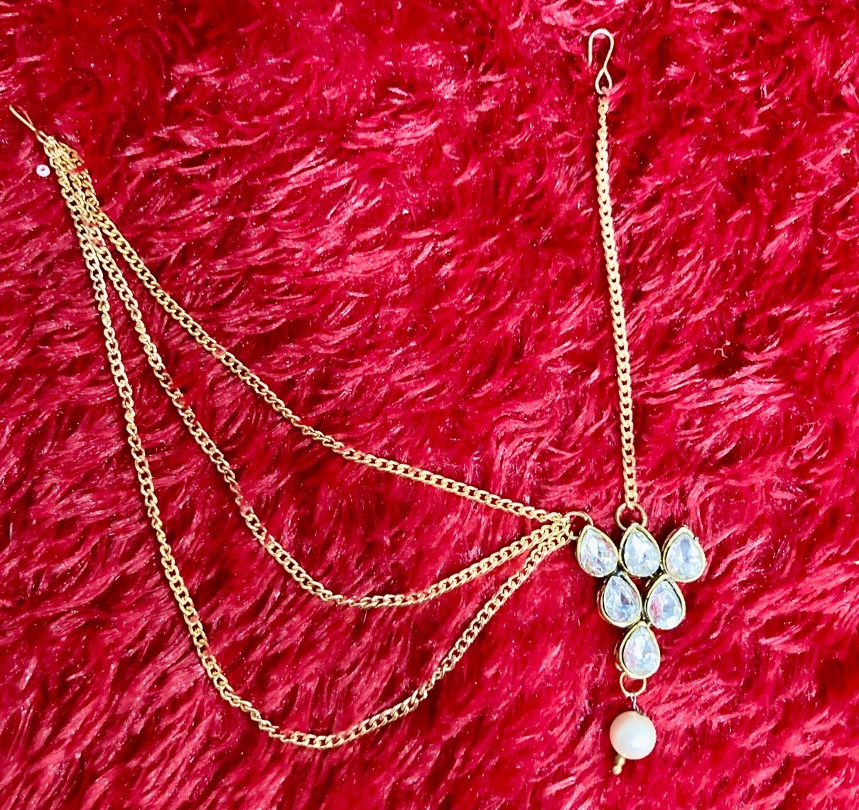 One side three layer chain mangtika 