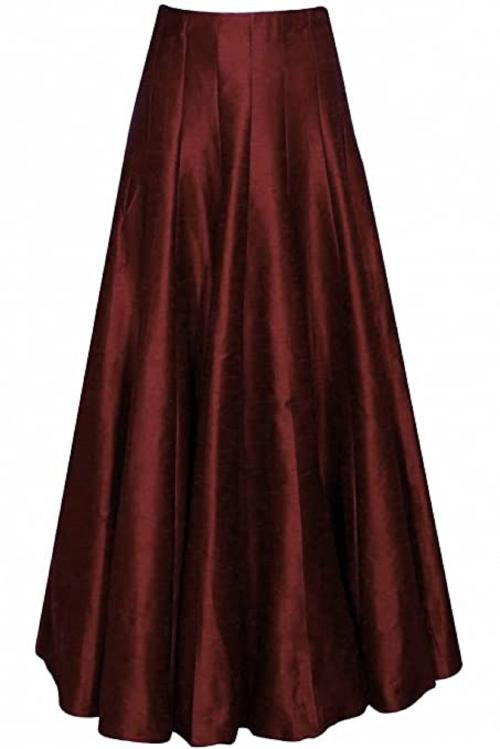 Maroon Skirt