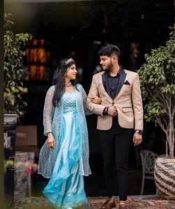 Sky Blue Lehenga