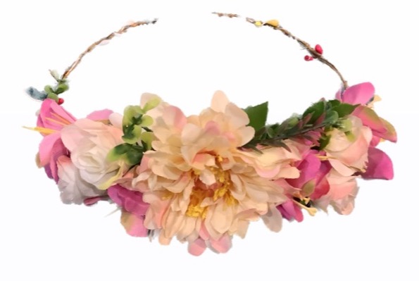 White And Pink Tiara