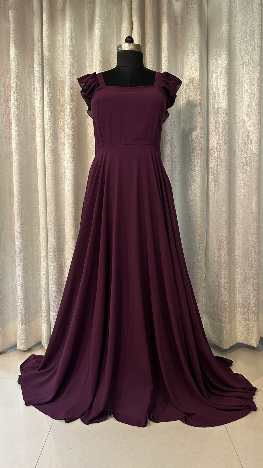 Wine New  Gown 