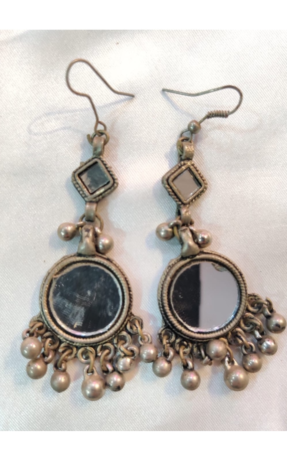 Oxides Circle Mirror Earring 
