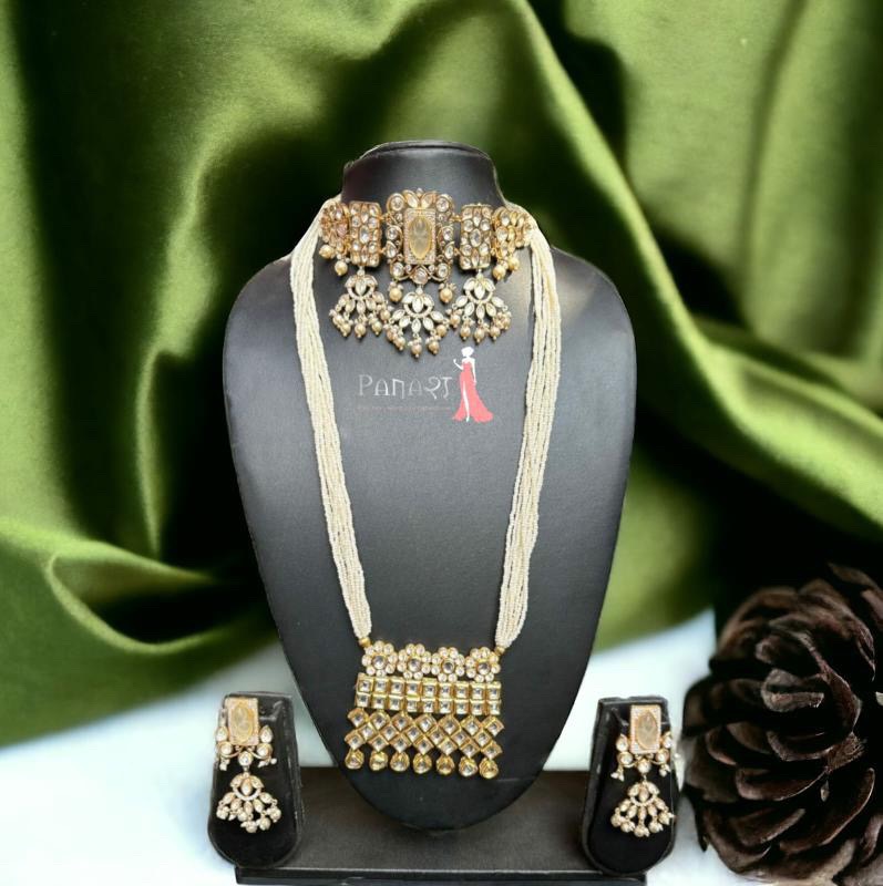 Kundan Long Set 
