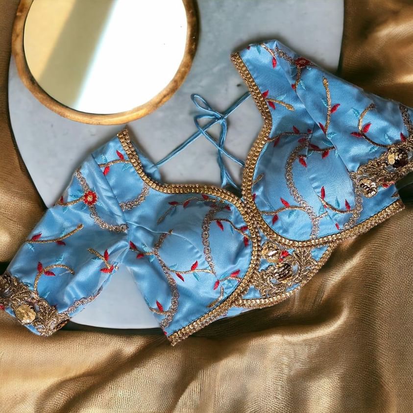 Blue blouse 