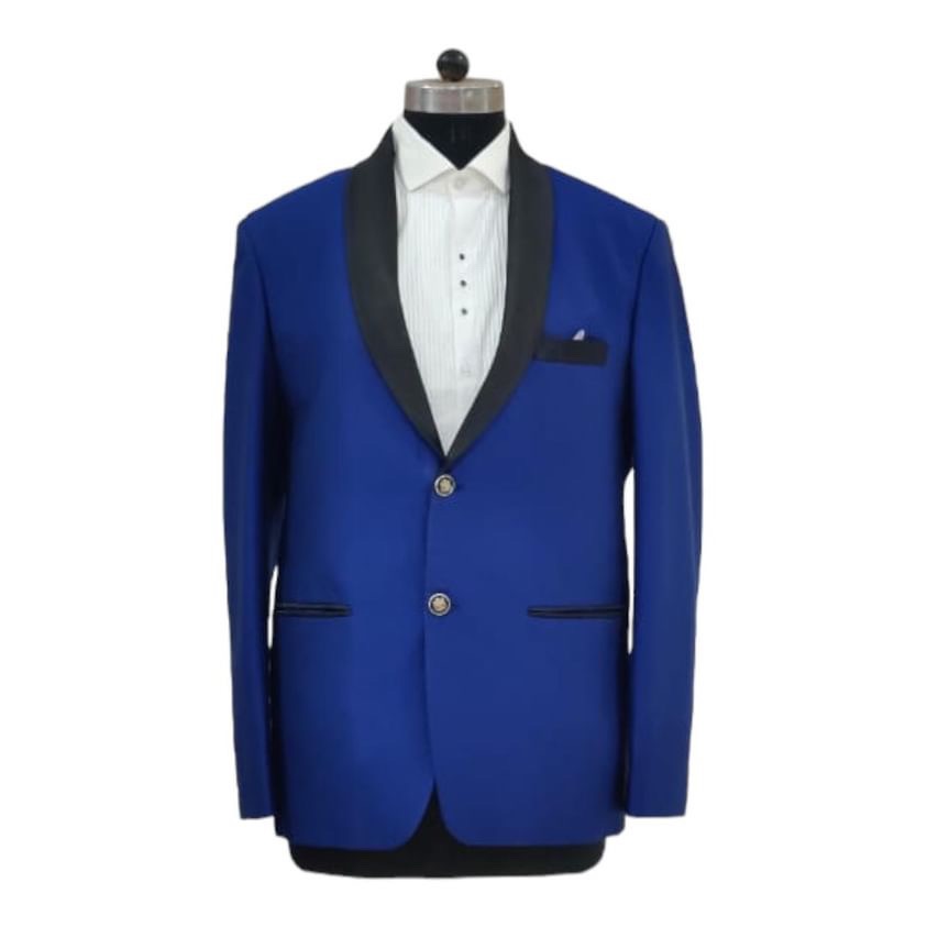 Blue Tuxedo Blazer  40