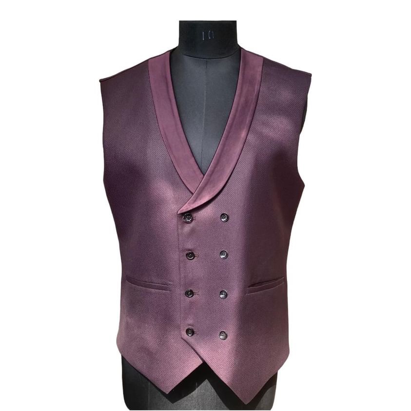 Purple Waist coat