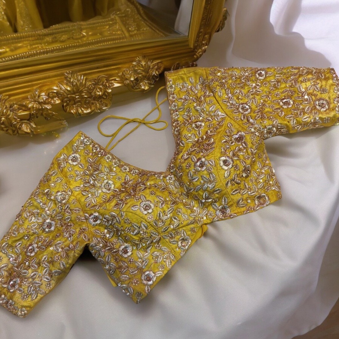Yellow blouse 