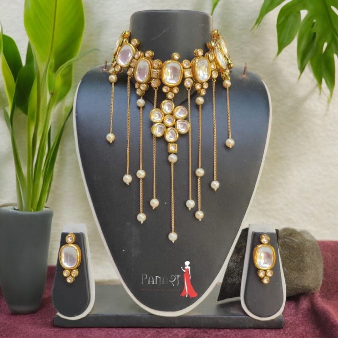 Kundan Chain Layered Choker 