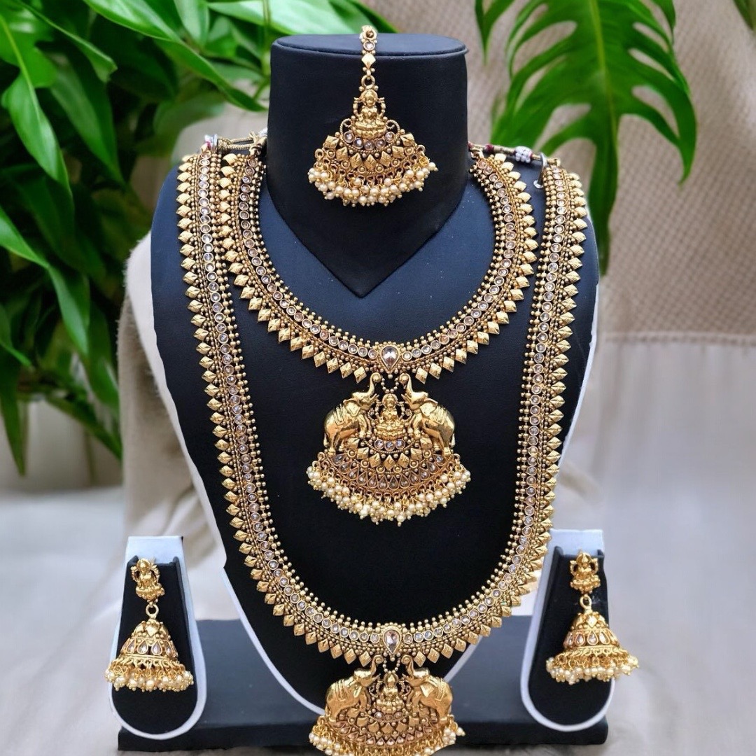 Bridal Copper South Indian Set
