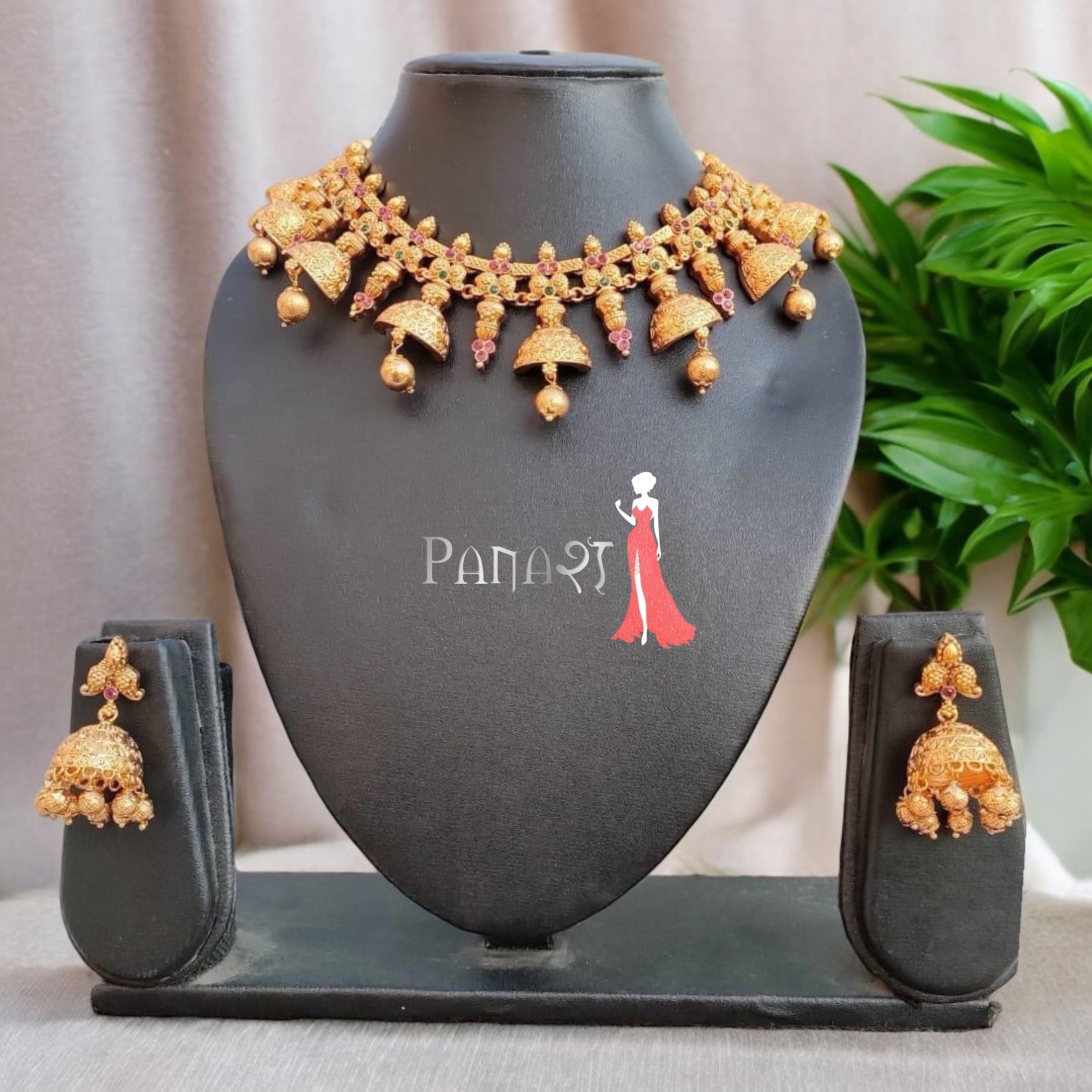 Copper Bell Simple choker