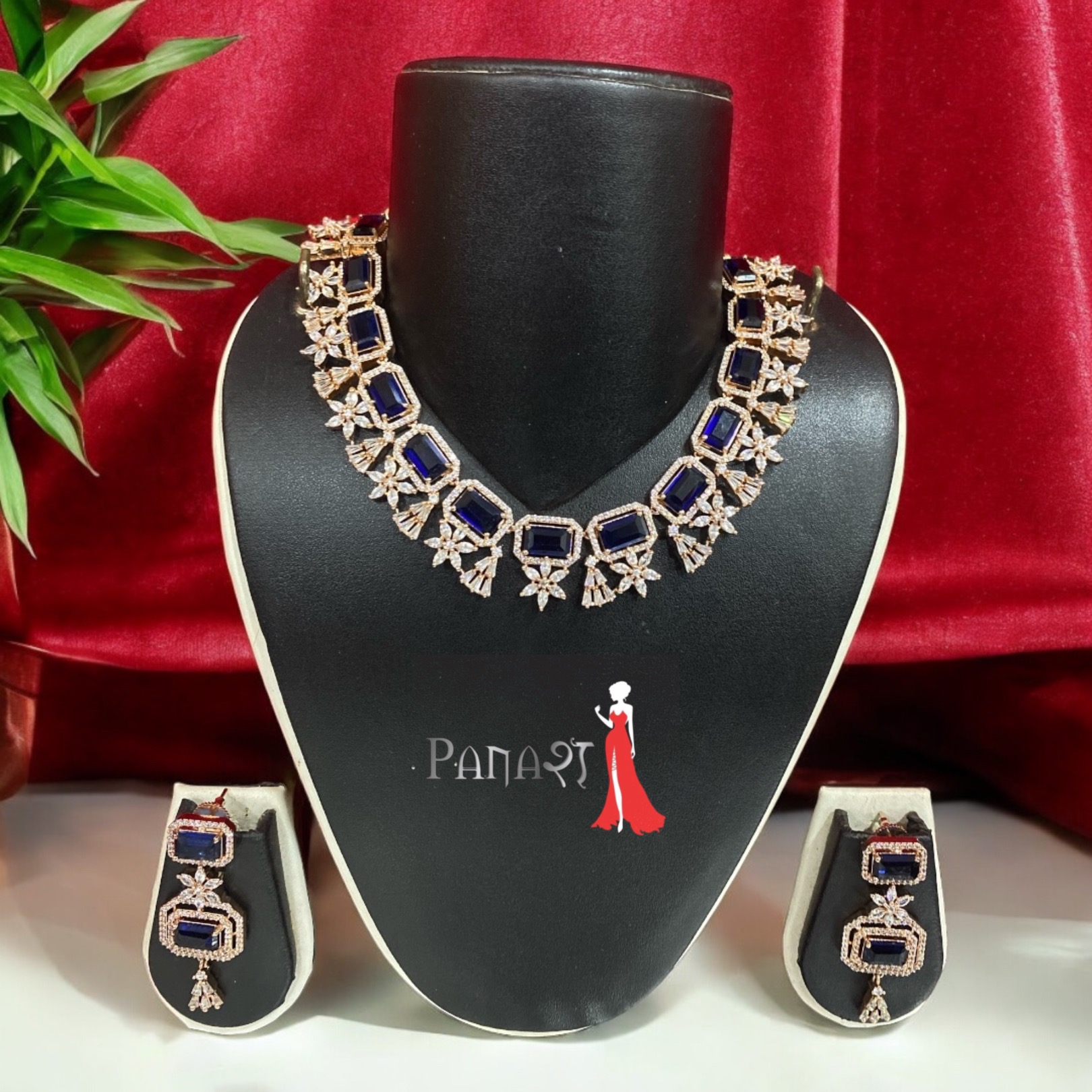 AD Blue Neckless