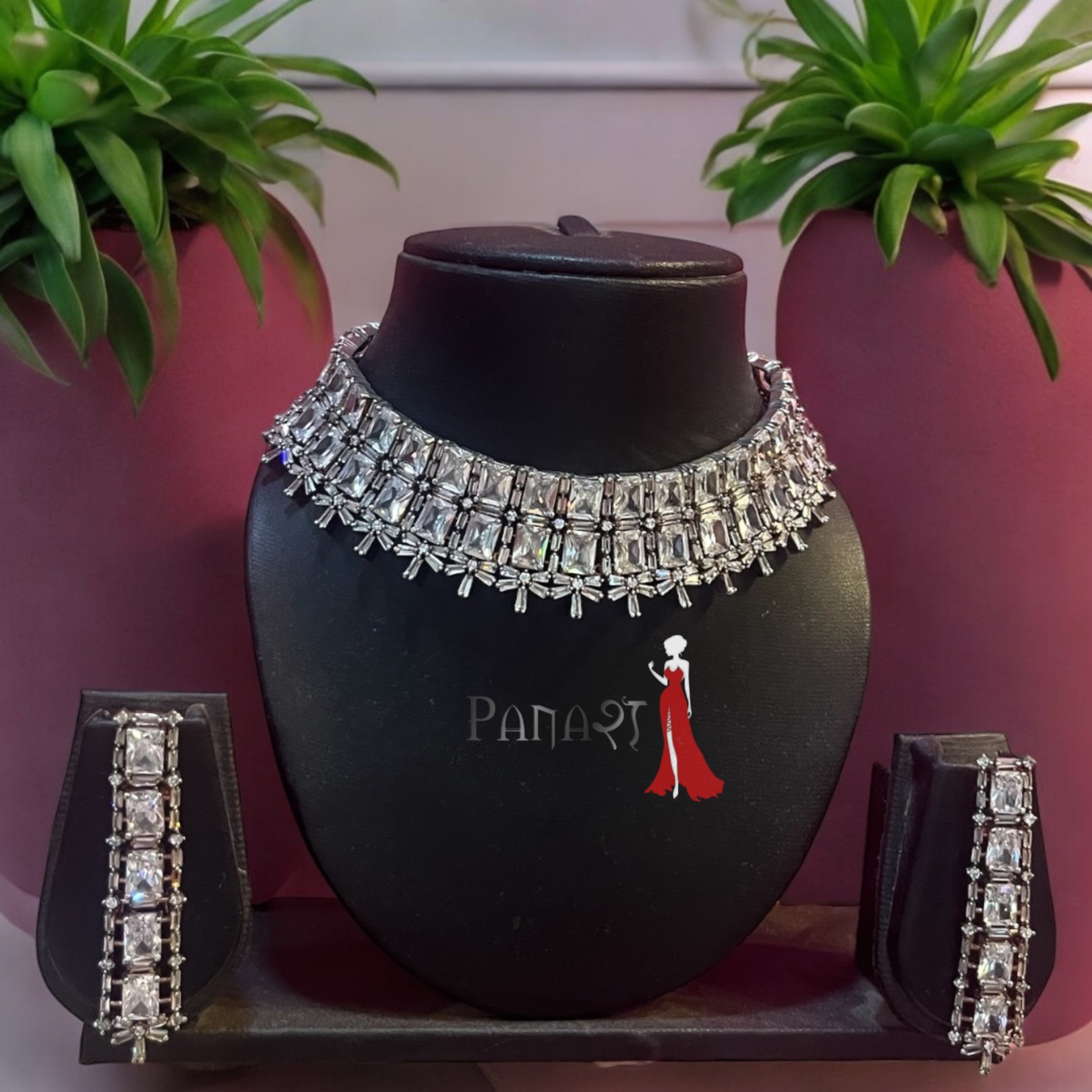 Rose Gold AD Chokar