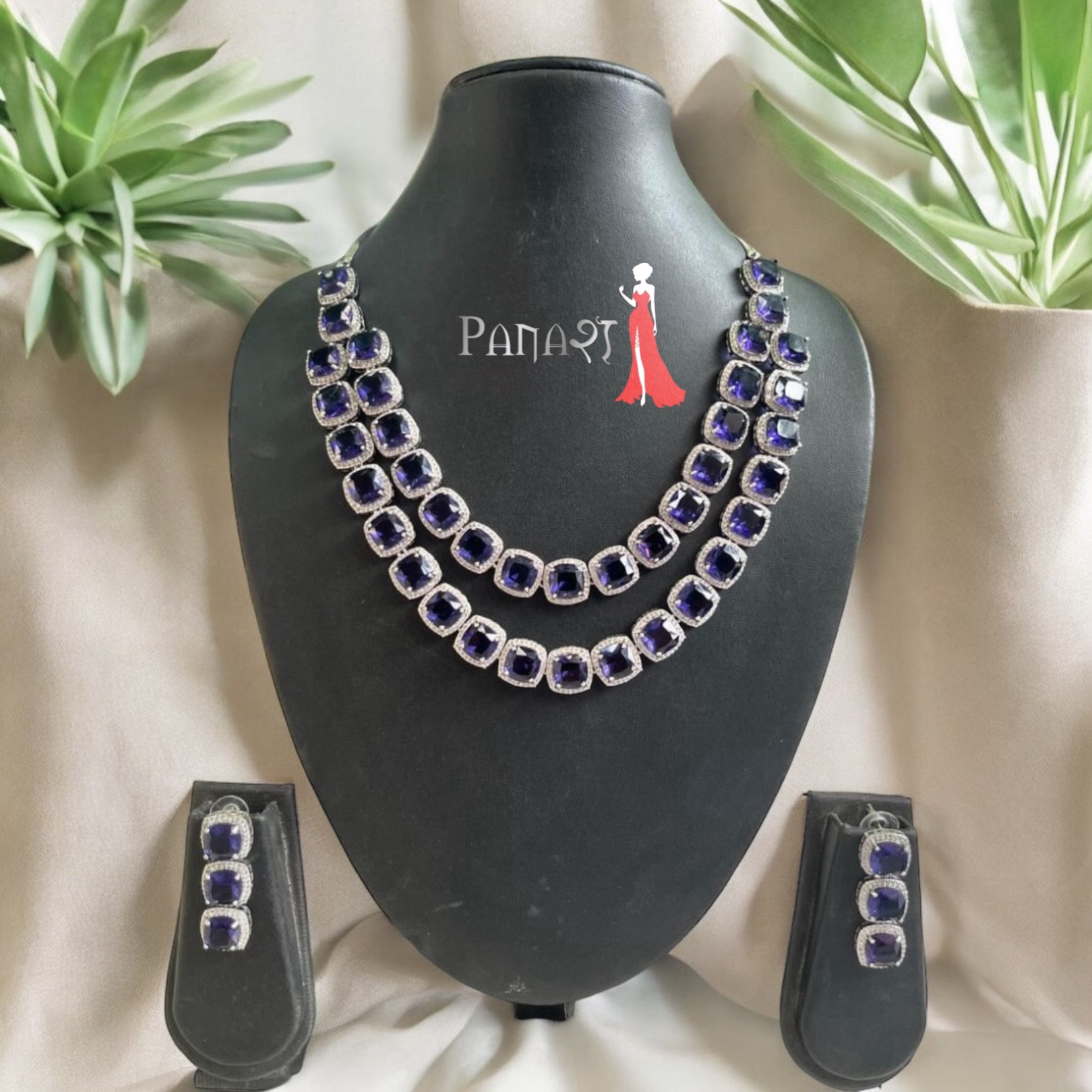 Purple Ad stone set 