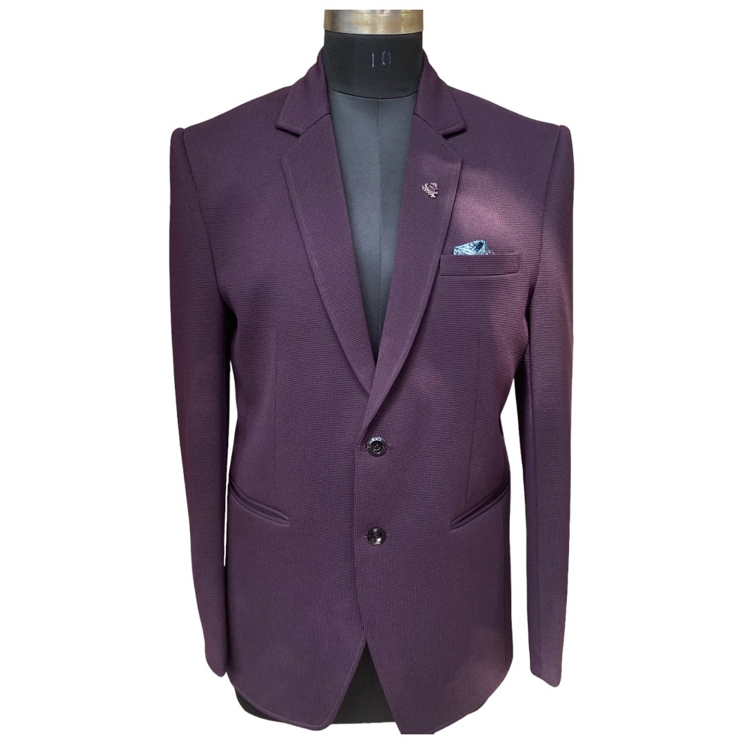 Purple Casual Blazer 40