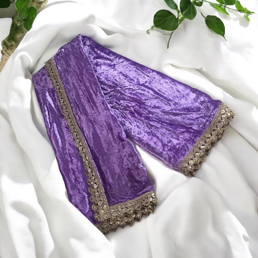 Lavender velvet shela 