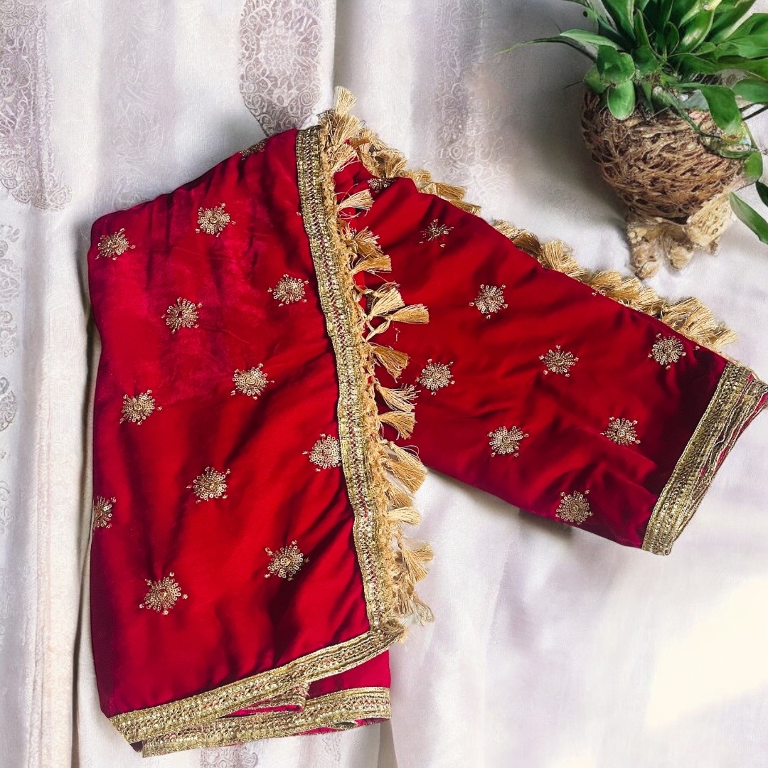 Dark PInk velvet Shela 