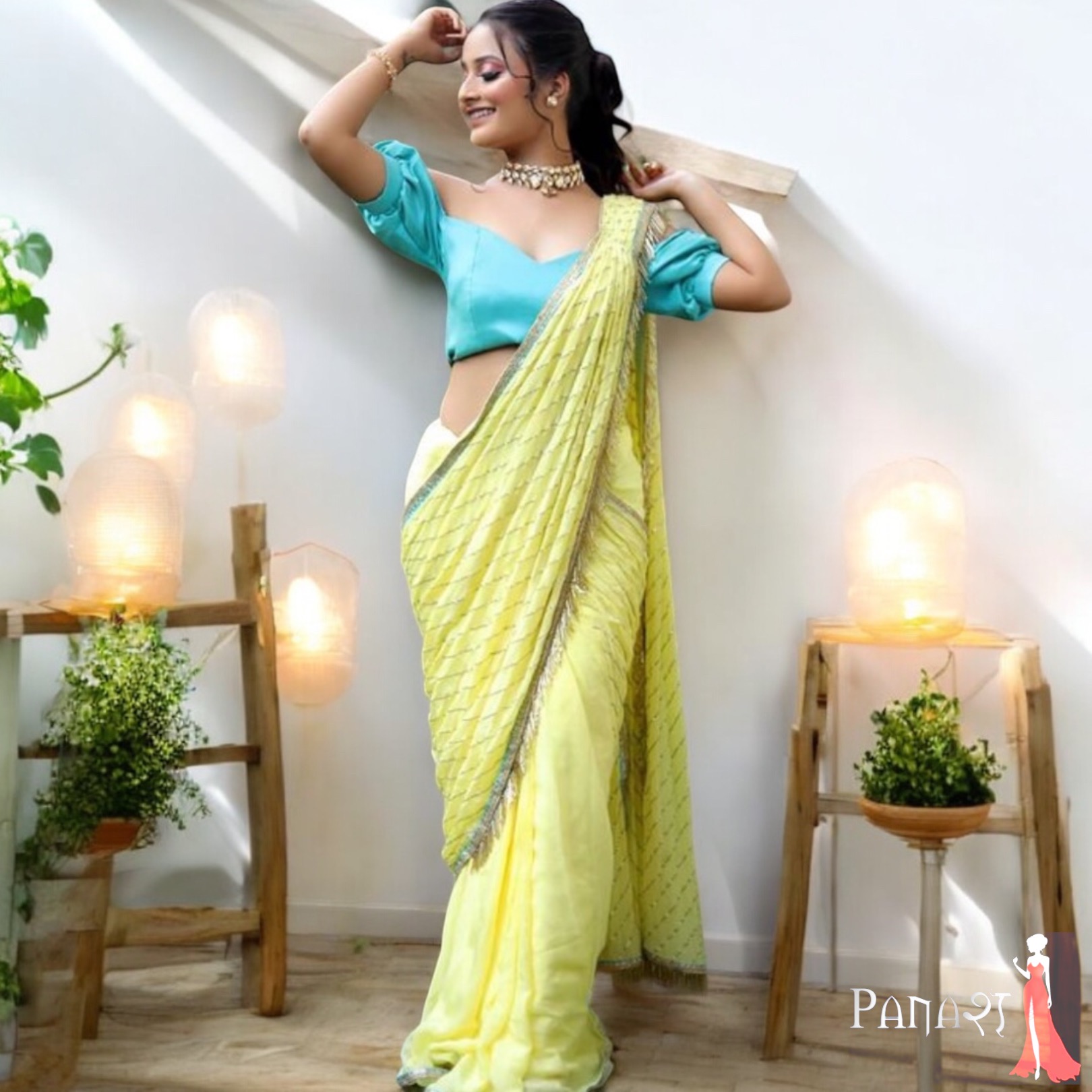 Yellow Saree