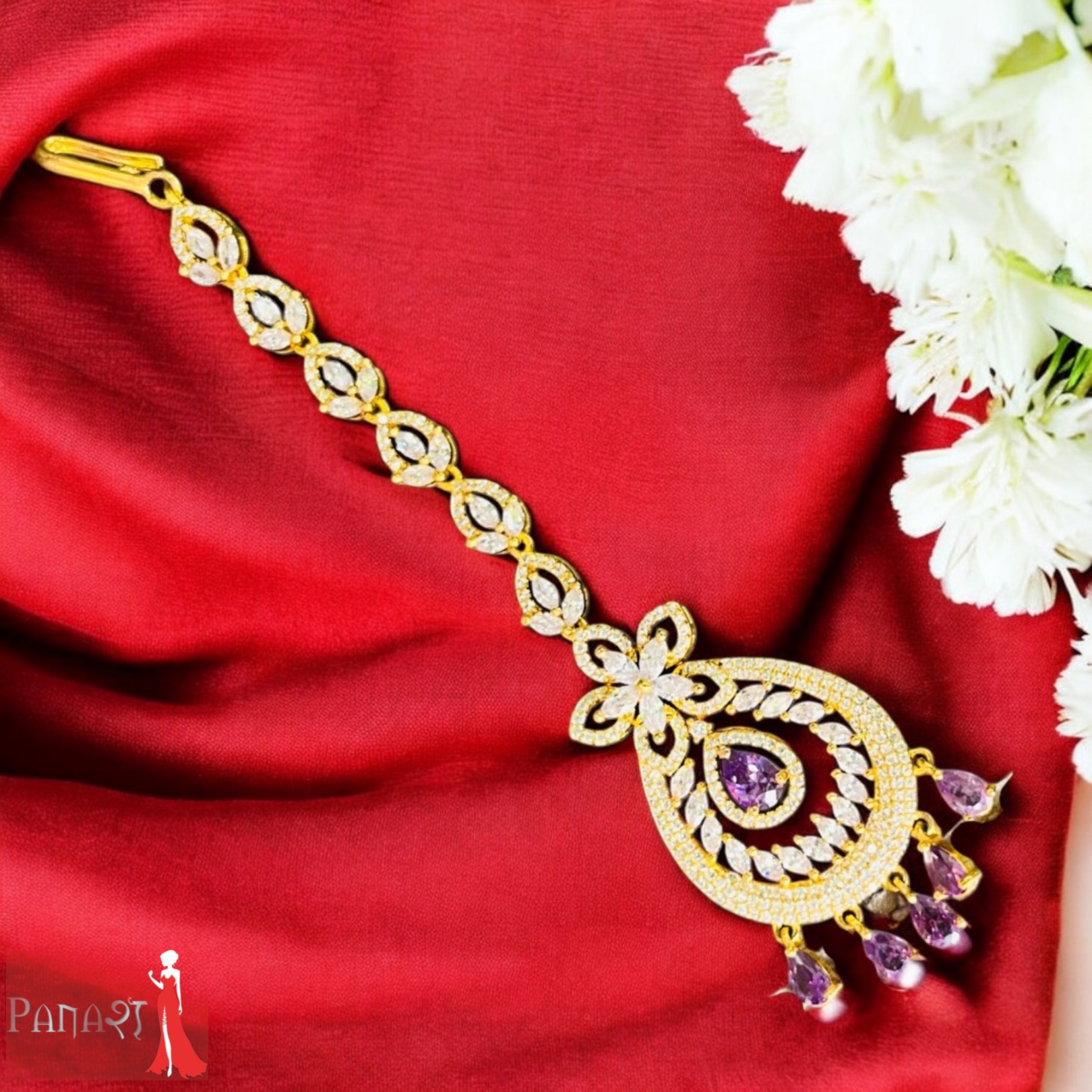 Purple Ad Bindi 