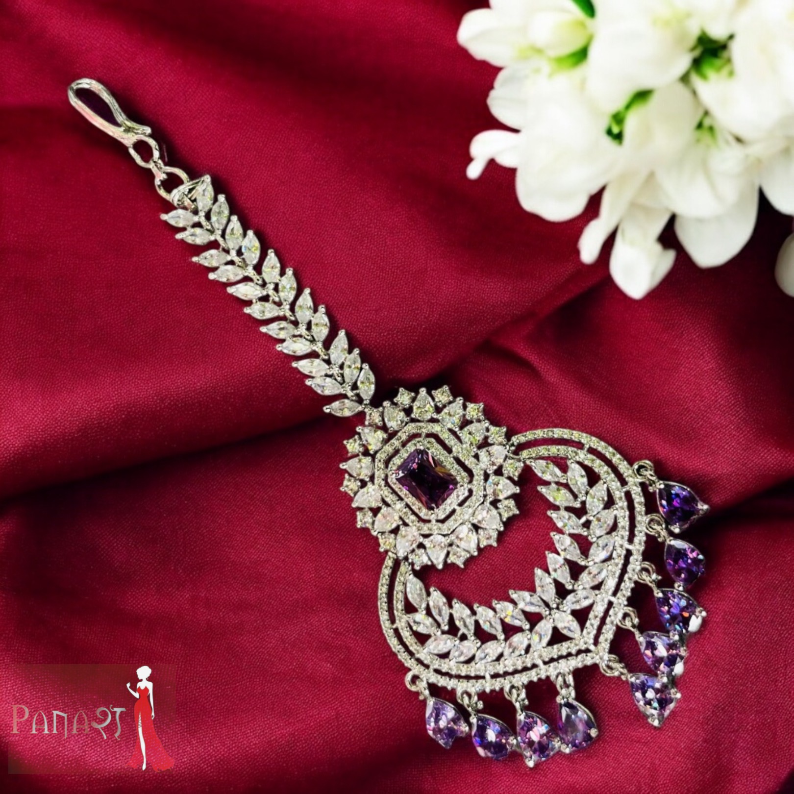 Purple Ad bindi 