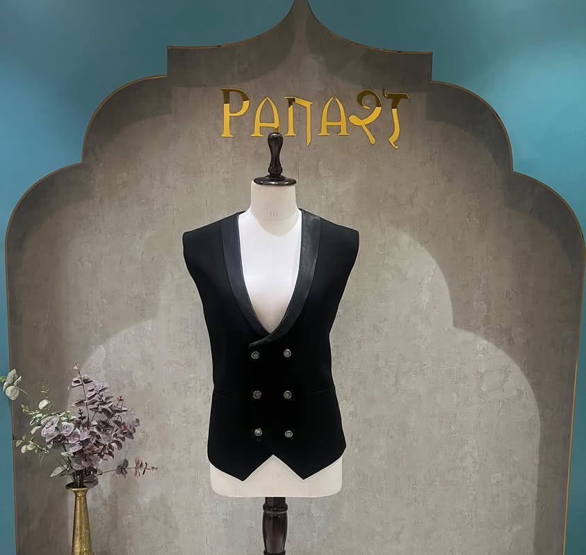 Black Waist coat 46