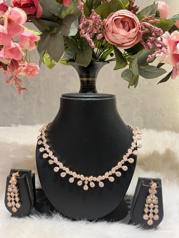 Rose gold ad set 