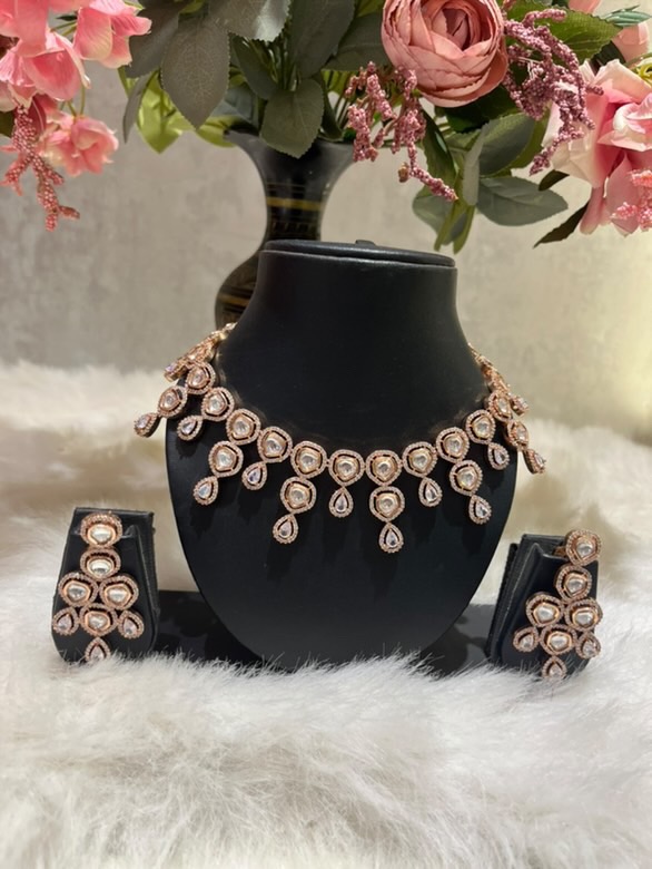 Rose gold ad set 