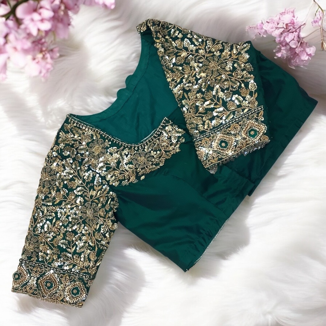 Green bridal work  bls 