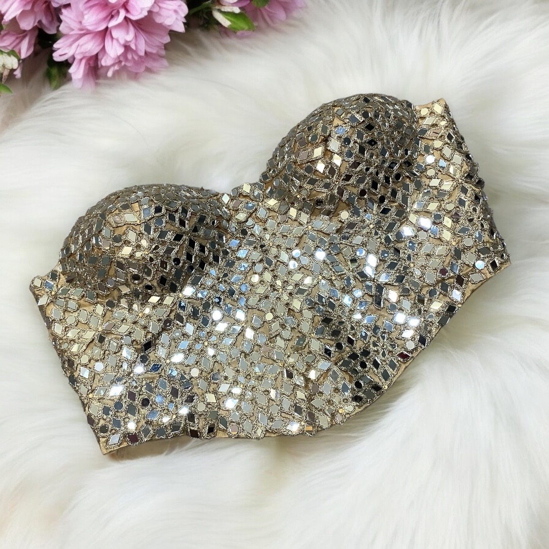 Off shoulder Mirror Blouse