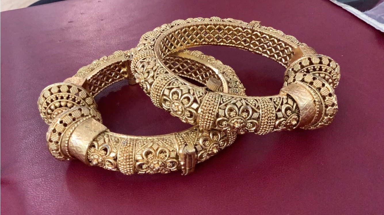 Copper  big bangles 